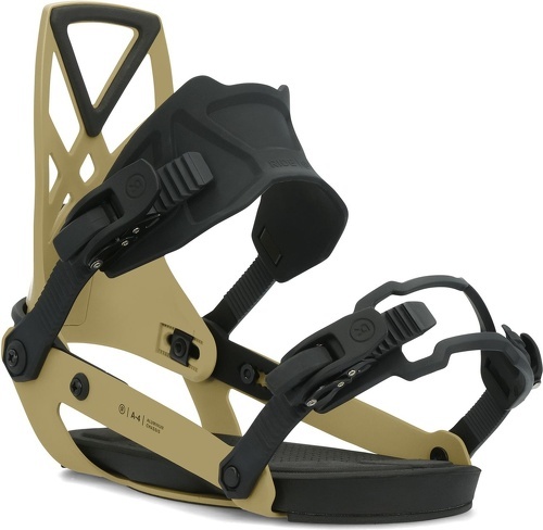 Ride-Fixation De Snowboard Ride A-4 Olive Homme-image-1