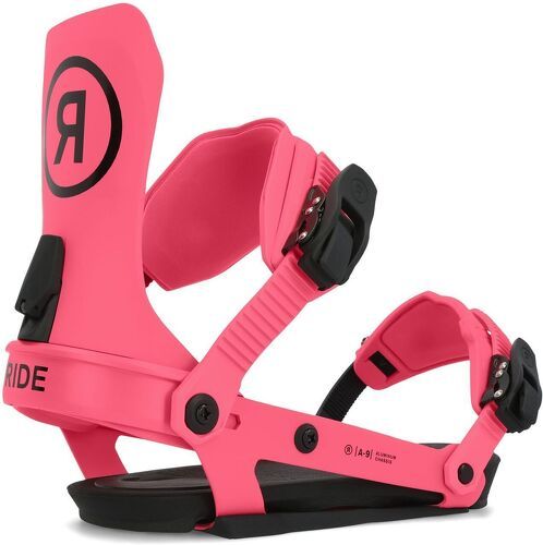 Ride-Fixation De Snowboard Ride A-9 Pink Homme-1