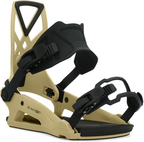 Ride-Fixation De Snowboard Ride C-4 Olive Homme-image-1