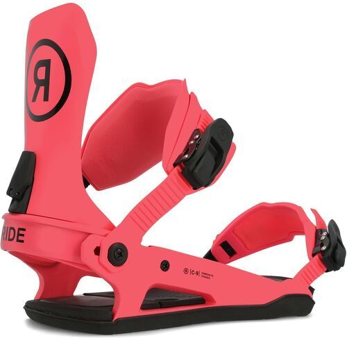 Ride-Fixation De Snowboard Ride C-9 Pink Homme-2