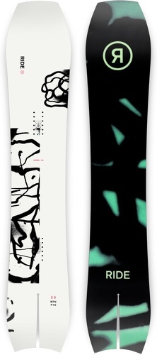 Ride-Planche De Snowboard Ride Mtnpig Wide Blanc Homme-0