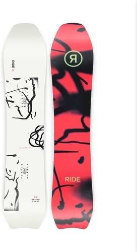 Ride-Planche De Snowboard Ride Psychocandy Blanc Homme-image-1