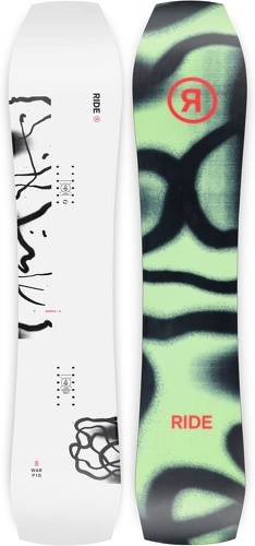 Ride-Planche De Snowboard Ride Warpig Blanc Homme-image-1