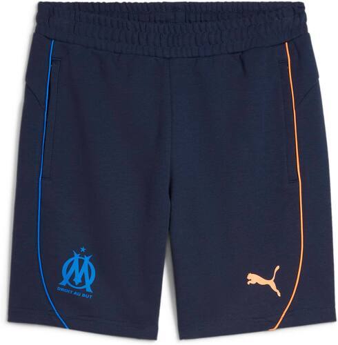 PUMA-Short OM Casuals Homme 2024/25 Bleu Nuit-image-1