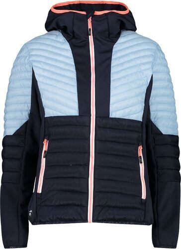 Cmp-WOMAN JACKET FIX HOOD HYBRID-0