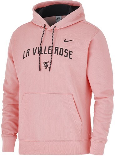 NIKE-Sweatshirt Capuche City Antipunch Rose Stade Toulousain 2024/2025-image-1