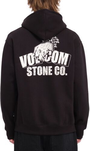 VOLCOM-Veste A Capuche Volcom Watanite Zip Black Homme-1