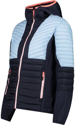 Cmp-WOMAN JACKET FIX HOOD HYBRID-2