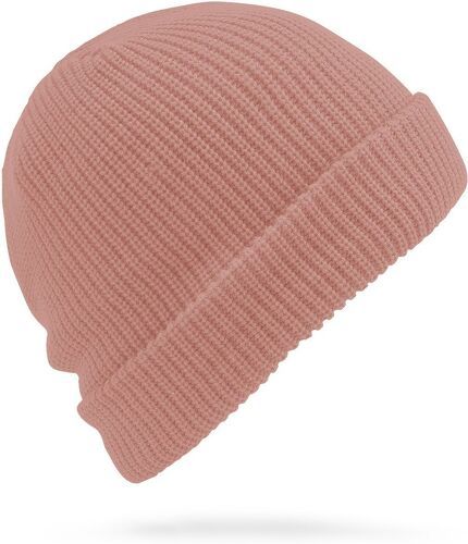 VOLCOM-Bonnet Volcom Full Stone Beanie W Mauve Rose Femme-1