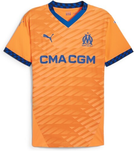 PUMA-Maillot Authentic Third 24/25 Olympique de Marseille Homme-0