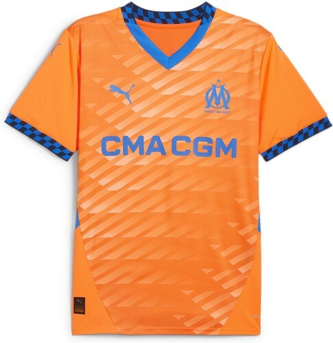 PUMA-Troisième maillot Olympique de Marseille OM Puma Homme REPLICA 2024/25 Orange-image-1