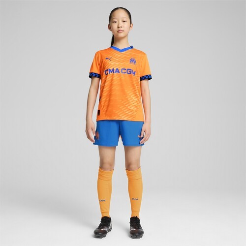 PUMA-Short 24/25 Olympique de Marseille Enfant et Adolescent-2