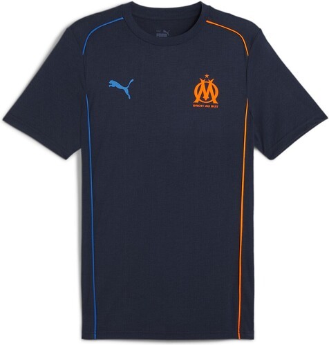 PUMA-T-shirt OM Casuals Homme 2024/25 Bleu Nuit-image-1