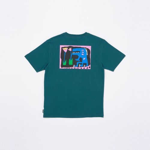 VOLCOM-Tee Shirt Volcom Arthur Dino Evergreen Garçon-1