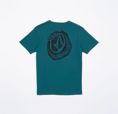 VOLCOM-Tee Shirt Volcom Drift Out Evergreen Garçon-1