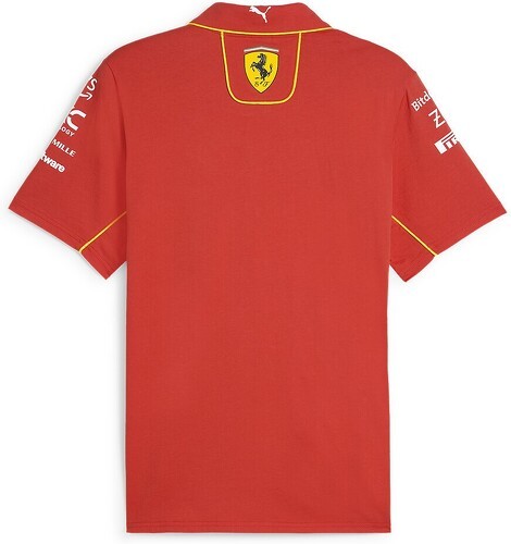 SCUDERIA FERRARI-Polo Ferrari Scuderia Officiel Formule 1 Homme Rouge-0