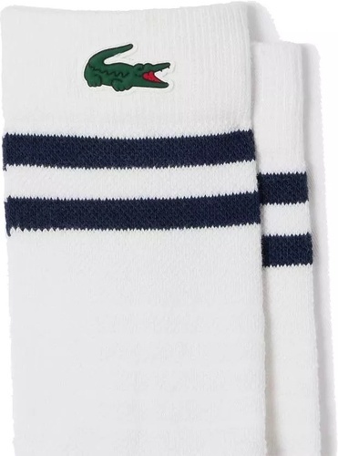 LACOSTE-Chaussettes Lacoste Sport Jersey Blanc-1