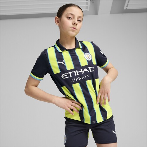 PUMA-Maillot Away 24/25 Manchester City Enfant et Adolescent-3