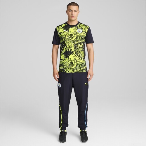 PUMA-Maillot d’avant-match à manches courtes Manchester City Homme-2