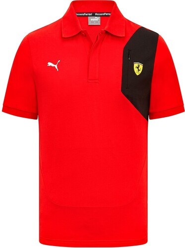 SCUDERIA FERRARI-Polo Ferrari Scuderia Officiel Formule 1 Homme Rouge-1