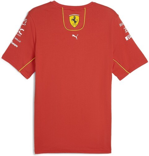 SCUDERIA FERRARI-T-shirt Ferrari Scuderia Officiel Formule 1 Homme Rouge-0