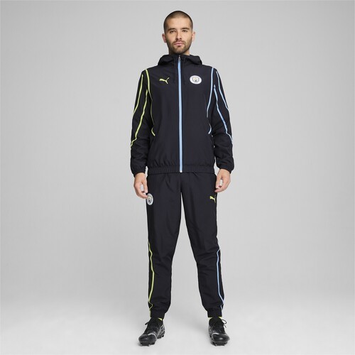 PUMA-Veste d’avant match tissée Manchester City Homme-2