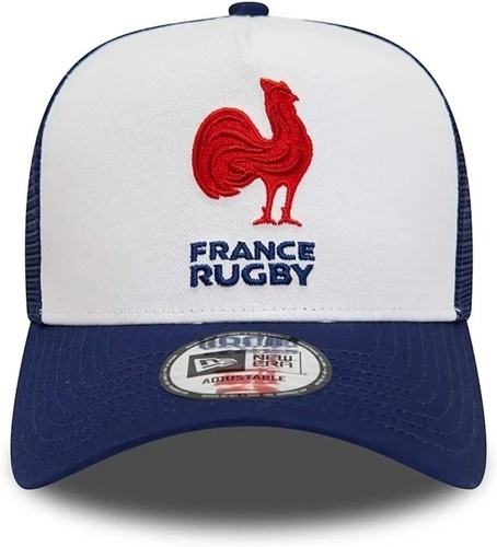 NEW ERA-Casquette trucker New Era édition France Rugby FFR marine et blanc-1