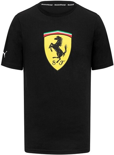 SCUDERIA FERRARI-T-shirt Ferrari Scuderia Officiel Formule 1 large Homme Noir-1