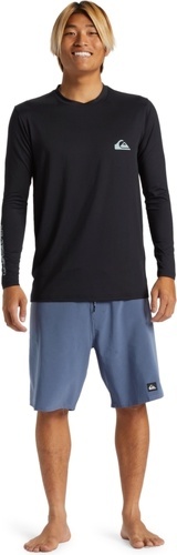 QUIKSILVER-Quiksilver Hommes Everyday Surf Long Sleeve Tee - Blac-3