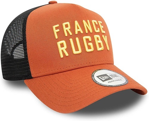 NEW ERA-Casquette New Era 9FORTY E-Frame Trucker Adulte France Rugby Couleurs Saisonnières-1