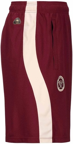 KAPPA-Short Ahorazip Pro 8 UBB 2024/2025 Bordeaux Adulte-2