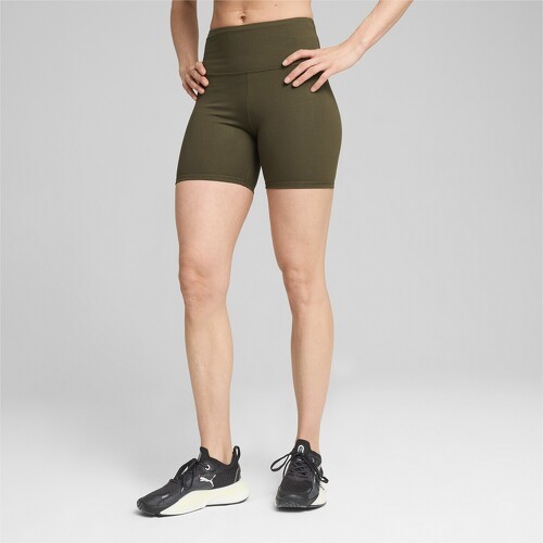 PUMA-Short moulant à taille haute TRAIN Femme-2