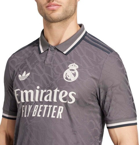 adidas-Adidas Real Madrid Third Maglia Authentic 2024/2025-4