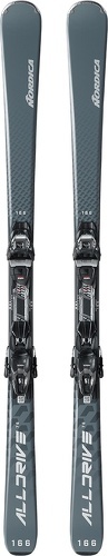 NORDICA-Pack De Ski Nordica Alldrive 76 Fdt + Fixations Tp2 Compact 10 Fdt Gris Homme-0