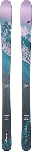 NORDICA-Skis Sans Fixations Nordica Santa Ana 80 S Bleu Fille-image-1