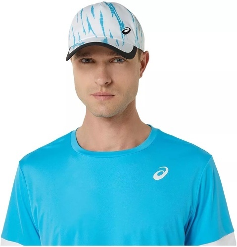 ASICS-T-Shirt Asics Court Bleu clair-3