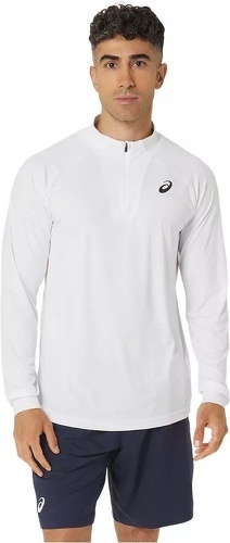 ASICS-T-Shirt Manches Longues Asics Court Manches Longues Zip-0