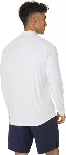 ASICS-T-Shirt Manches Longues Asics Court Manches Longues Zip-1