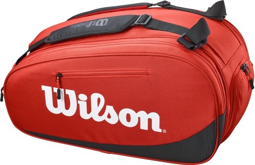 WILSON-Wilson Tour Padel Raquettes Padel Rouge-1