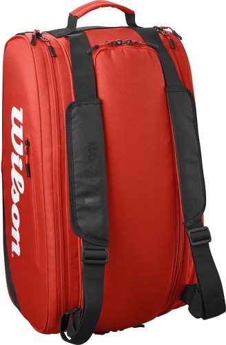 WILSON-Wilson Tour Padel Raquettes Padel Rouge-2