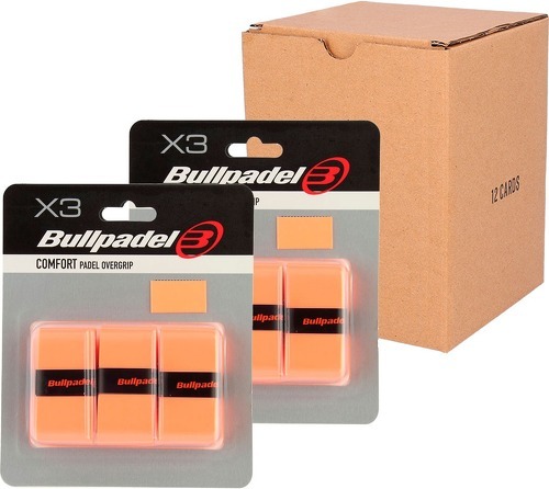 BULLPADEL-Boîte Overgrip Bullpadel Gb1200 Orange 12pcs-image-1