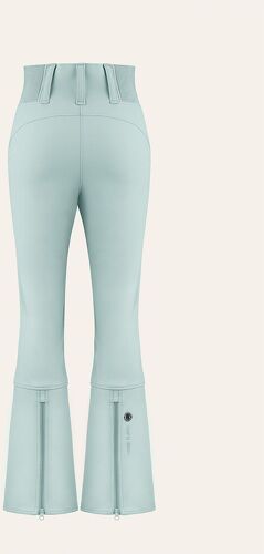 POIVRE BLANC-Pantalon De Ski / Snow Poivre Blanc Softshell 1122 Aloe Blue Femme-1