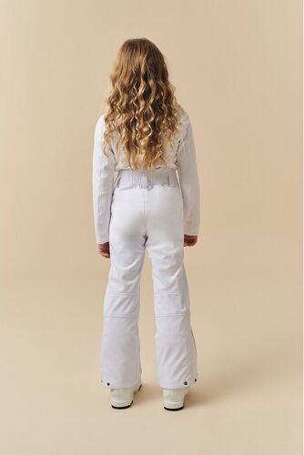 POIVRE BLANC-Pantalon De Ski Snow Poivre Stretch 0820 White-2