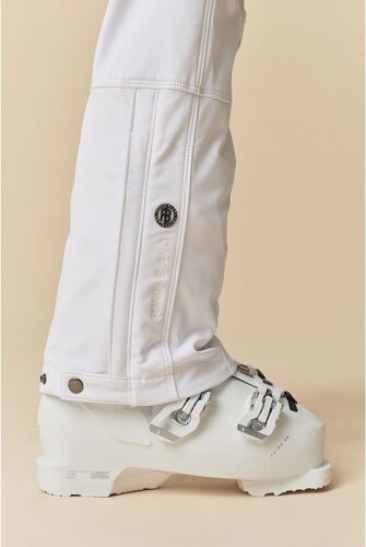 POIVRE BLANC-Pantalon De Ski / Snow Poivre Blanc Stretch 0820 White Femme-1