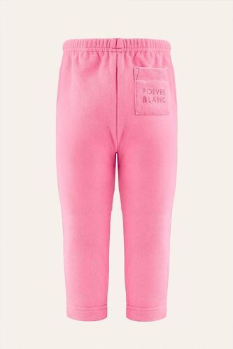 POIVRE BLANC-Pantalon Polaire Poivre Blanc Micro Fleece 1520 Orchid Pink Fille-1