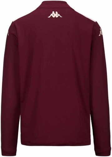 KAPPA-Sweat 1/4 Zip Bordeaux Bègles 2024/2025-1