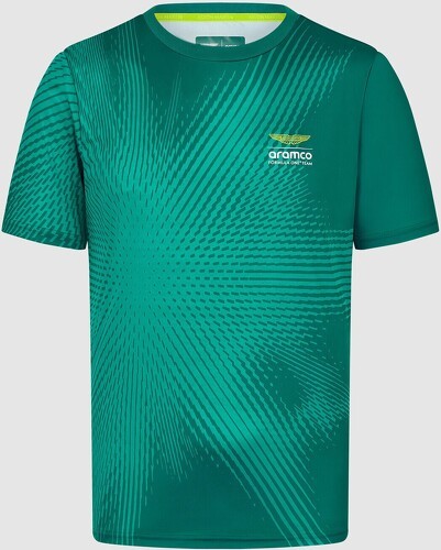 ASTON MARTIN F1 TEAM-T-shirt Burst Active de l'équipe Aston Martin F1 Officiel Vert Homme/Unisexe-1