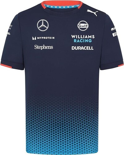 WILLIAMS RACING F1-T-shirt PUMA Williams Racing Team Formule 1 Homme bleu-0