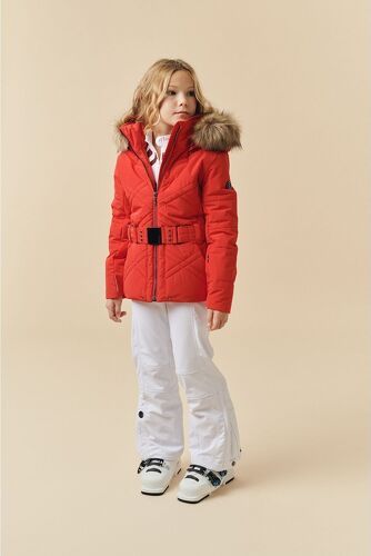 POIVRE BLANC-Veste De Ski / Snow Poivre Blanc 1003 Scarlet Red Fille-1