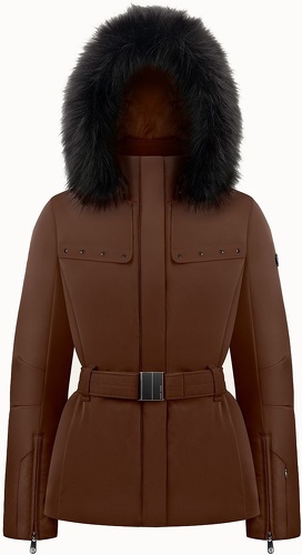 POIVRE BLANC-Veste De Ski / Snow Poivre Blanc Stretch Ski 0801 Choco Brown Femme-0